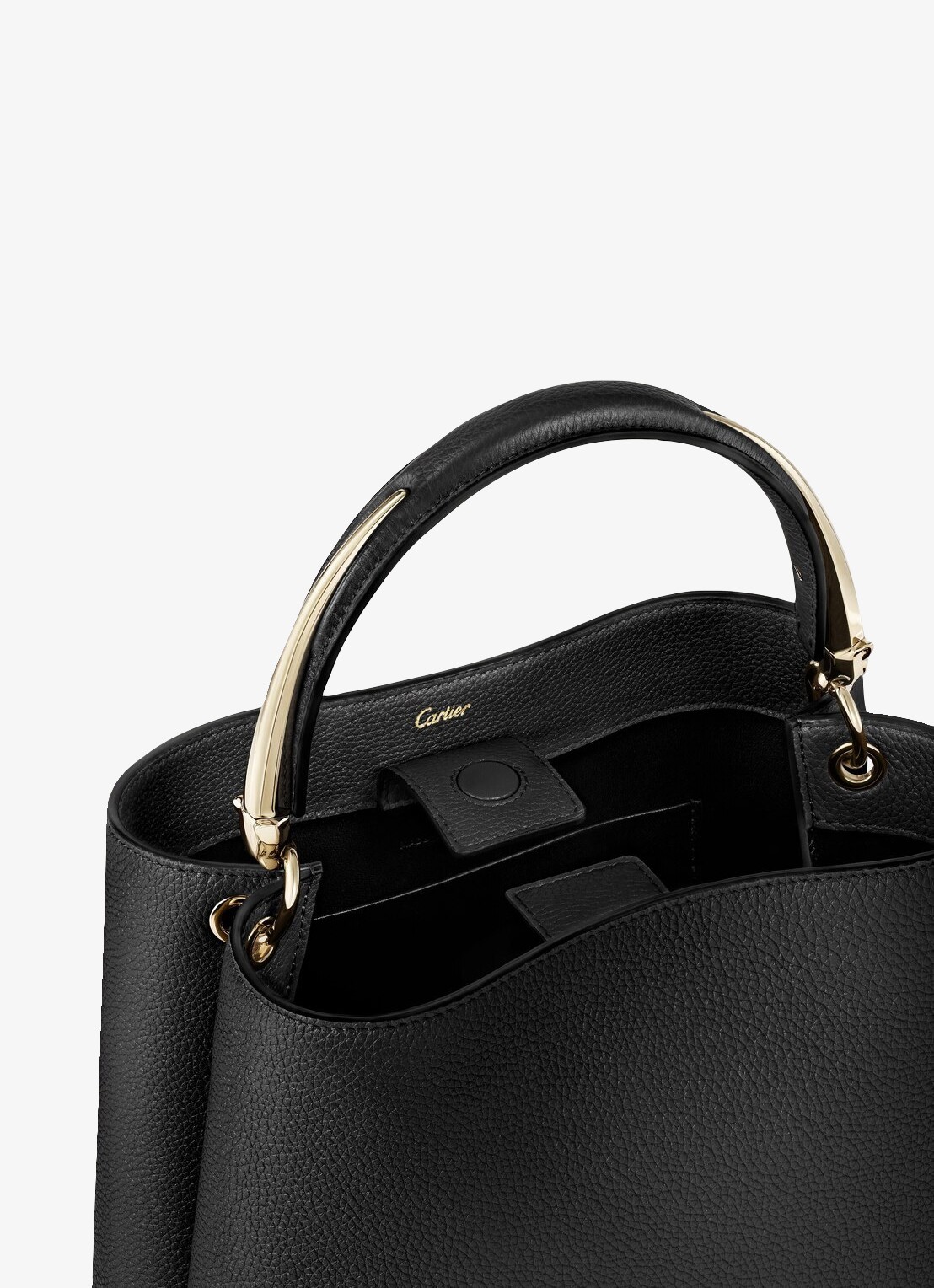 Cartier Panthère Double de Cartier handtas van kalfsleer CRL1002586 - detail 2 zwart