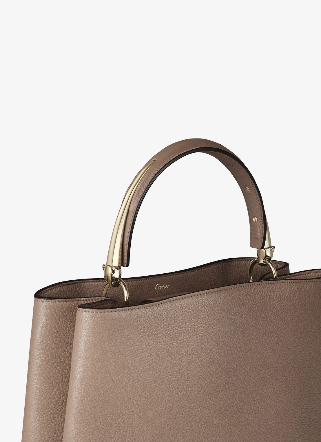Cartier Panthère Double de Cartier Medium handtas van kalfsleer CRL1002660 - detail 4 taupe