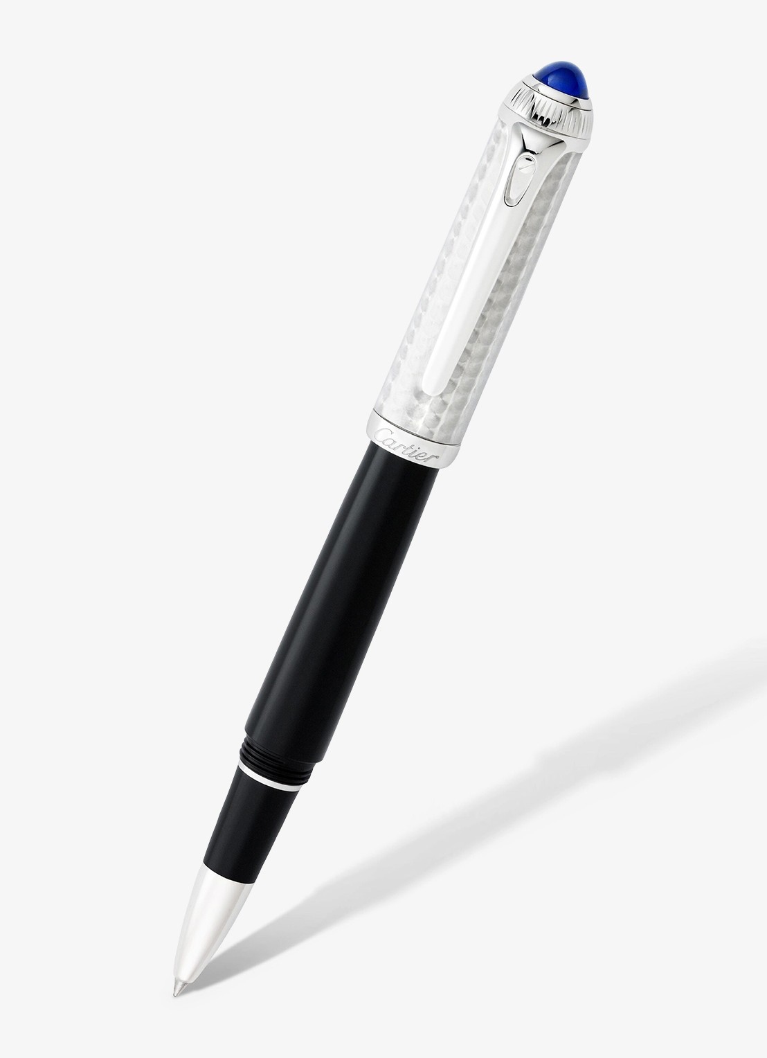 Cartier R de Cartier pen met composiet CROP000082 - voorkant 2 zwart