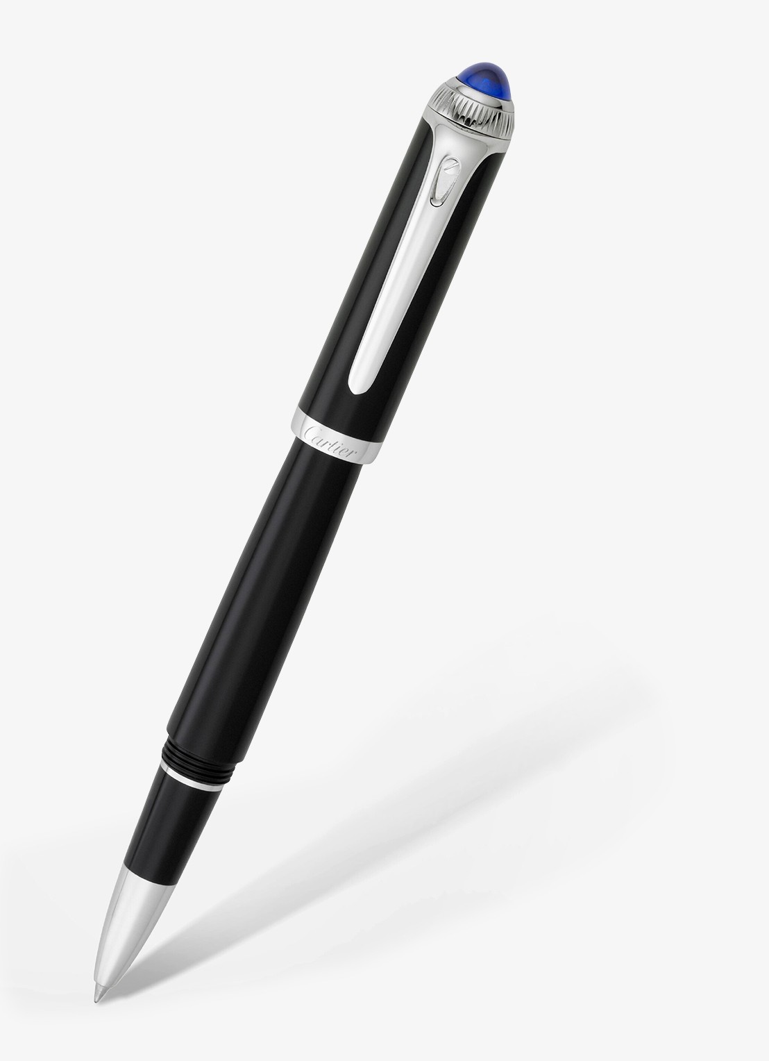 Cartier R de Cartier pen met composiet CROP000209 - voorkant 2 zwart
