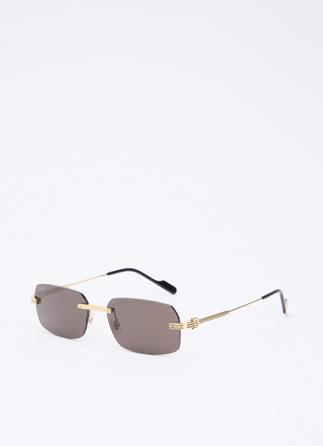 Cartier Retro zonnebril CT0271S - voorkant goud
