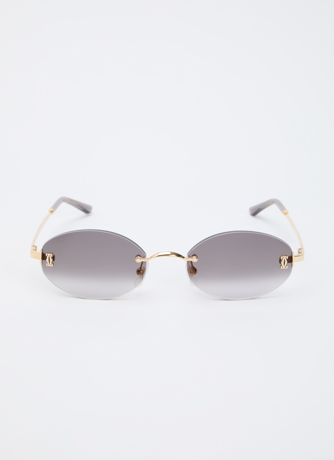 Cartier Retro zonnebril CT0529S - detail 2 goud
