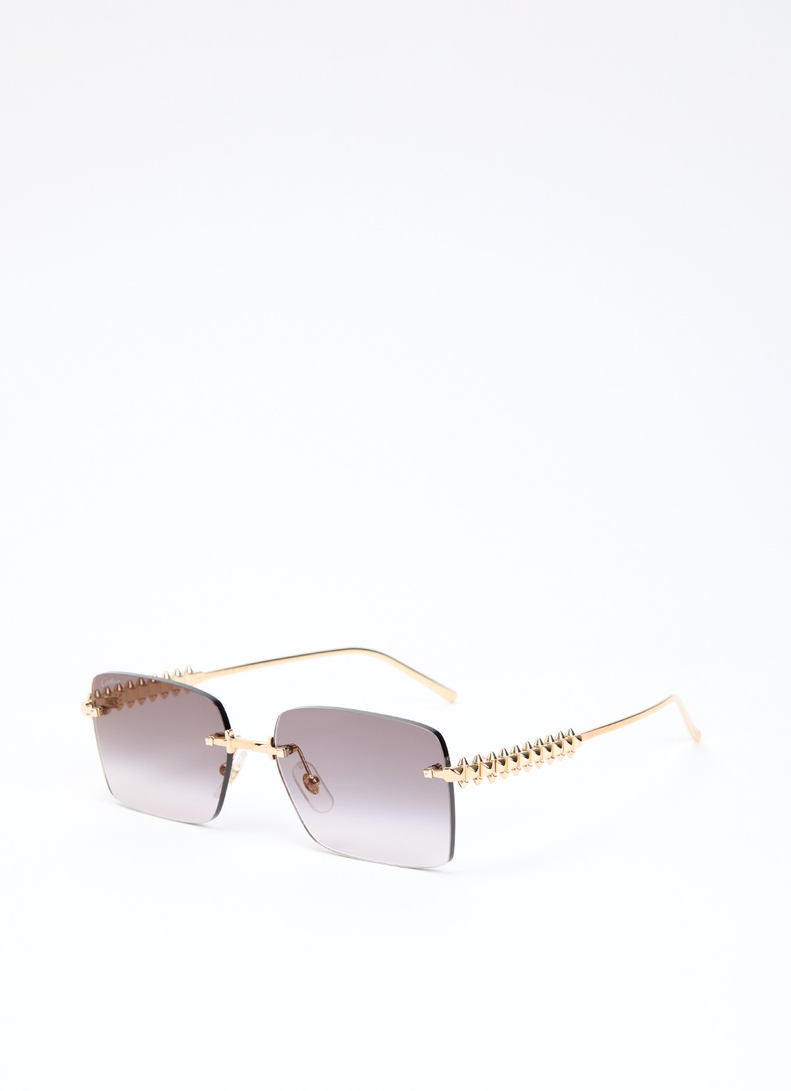 Cartier Retro zonnebril CT0545S - voorkant goud