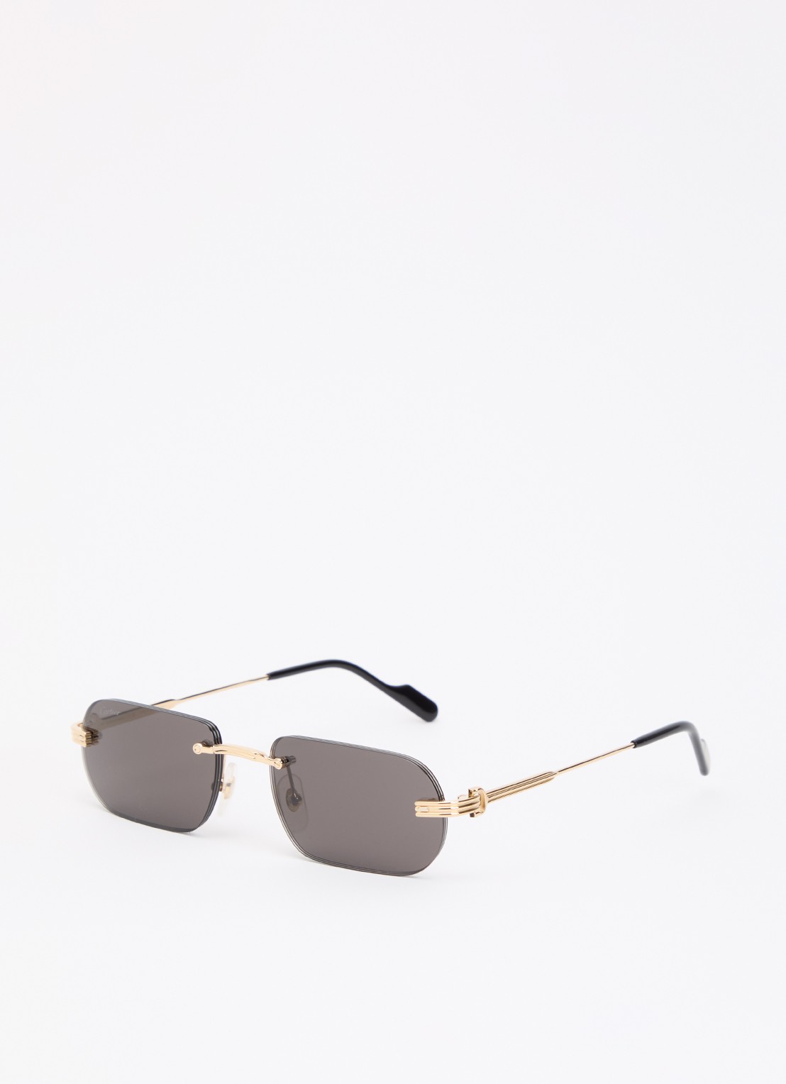 Cartier Retro zonnebril CT0577S - voorkant 3 goud