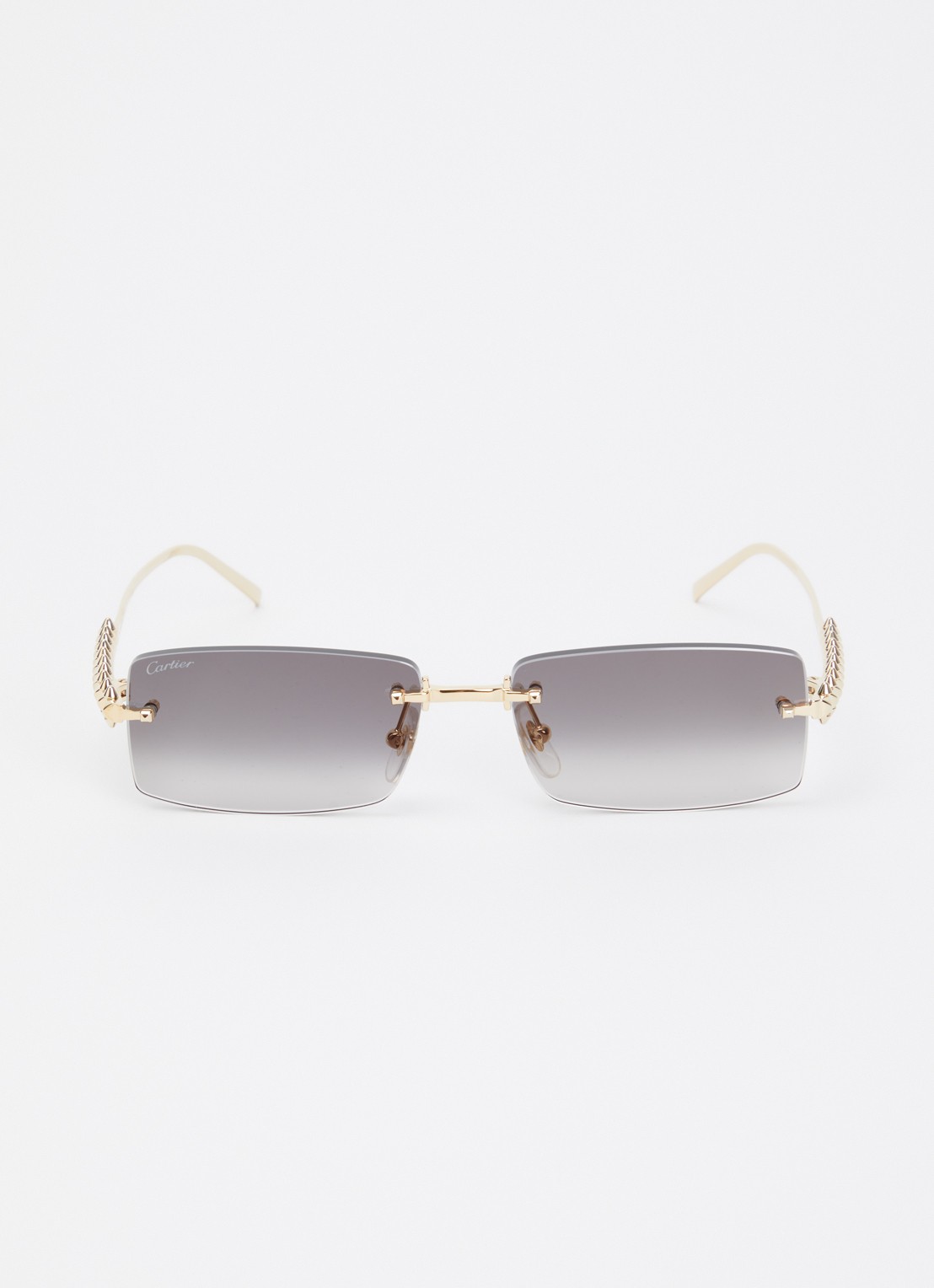 Cartier Retro zonnebril CT0604S - detail 2 goud