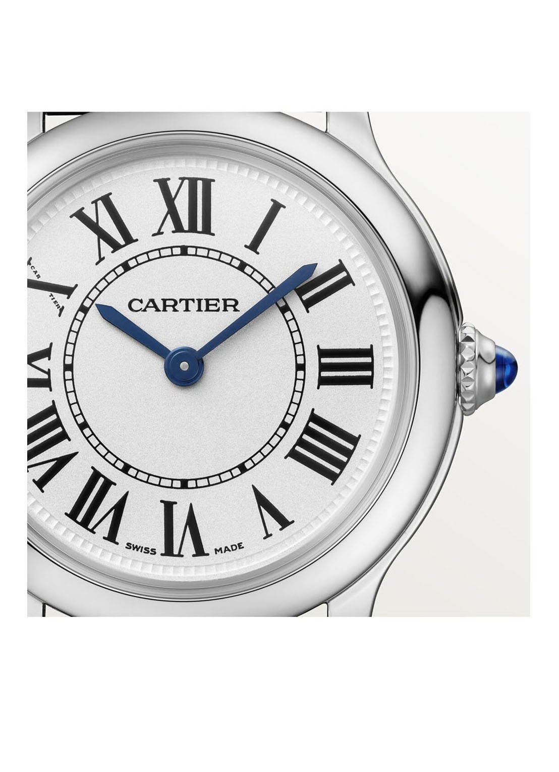 Cartier Ronde Must de Cartier horloge CRWSRN0030 - detail 3 zilver