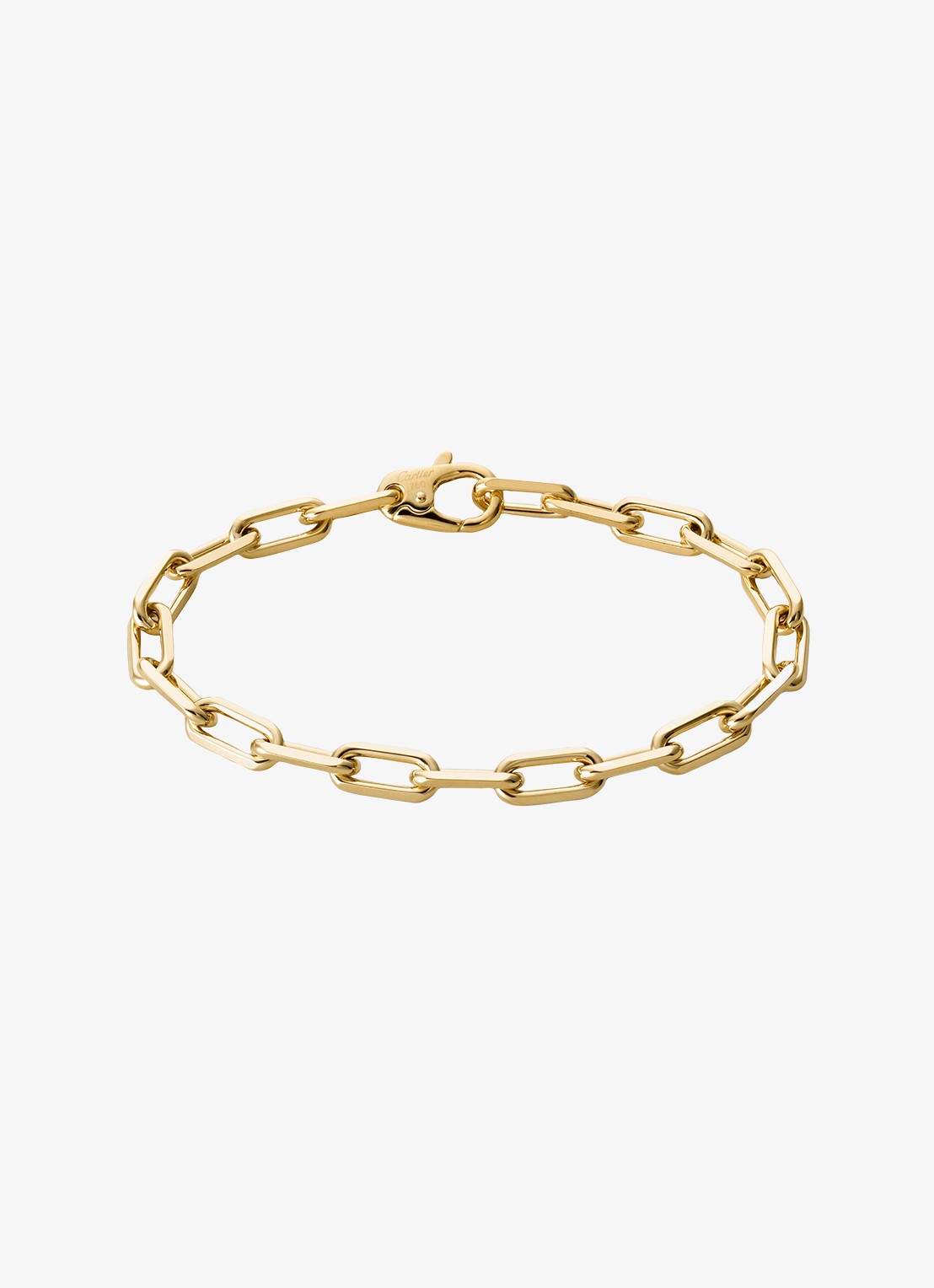 Cartier Santos de Cartier armband medium van 18 karaat geelgoud CRB6021300 - voorkant 7 geelgoud