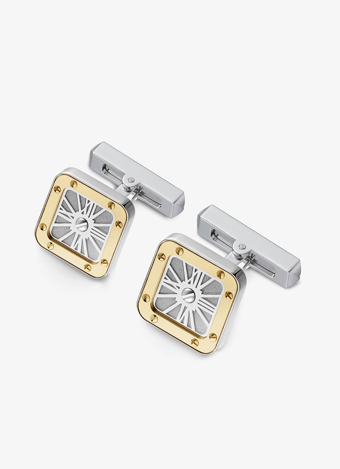 Cartier Santos de Cartier manchetknopen CROG000232 - achterkant 6 zilver