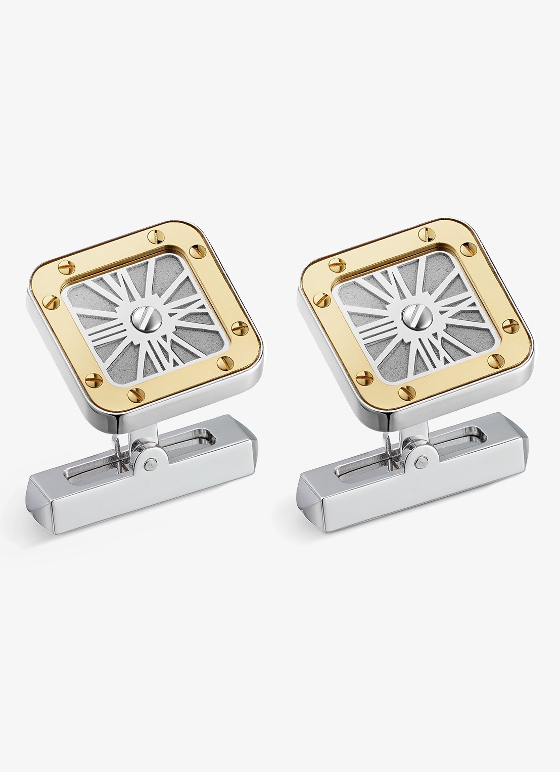 Cartier Santos de Cartier manchetknopen CROG000232 - voorkant zilver
