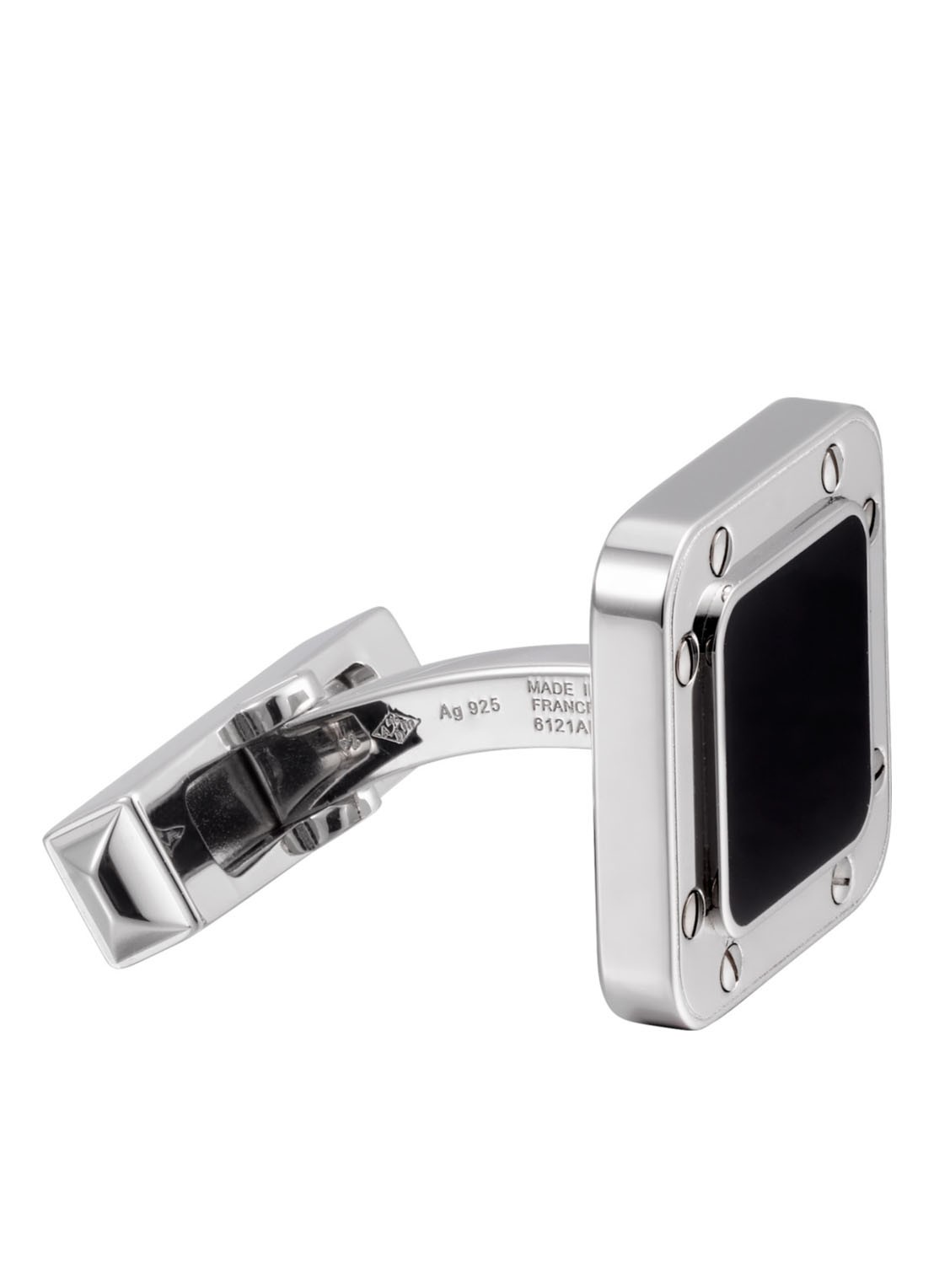 Cartier Santos de Cartier manchetknopen van sterling zilver CROG000145 - detail 3 zilver
