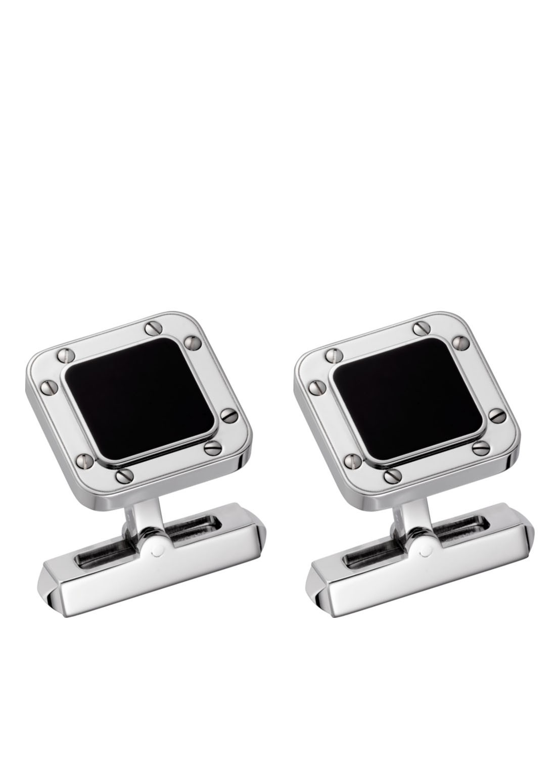 Cartier Santos de Cartier manchetknopen van sterling zilver CROG000145 - voorkant zilver