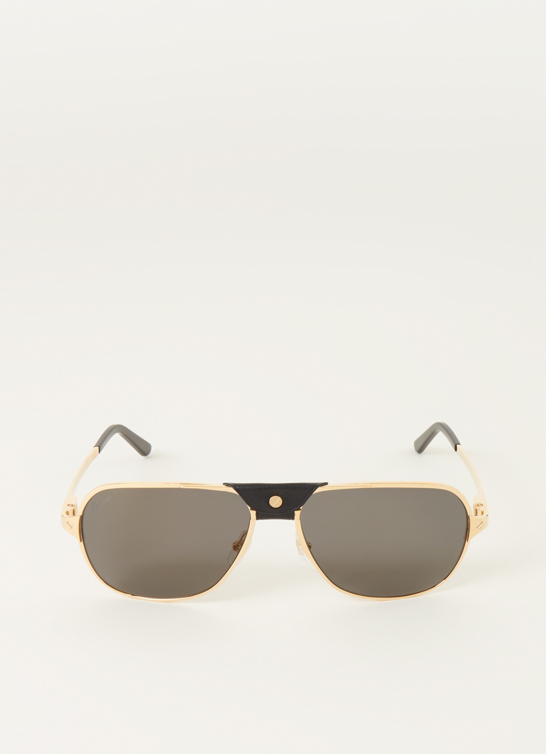 Cartier Santos de Cartier zonnebril CT0165S - voorkant 4 goud