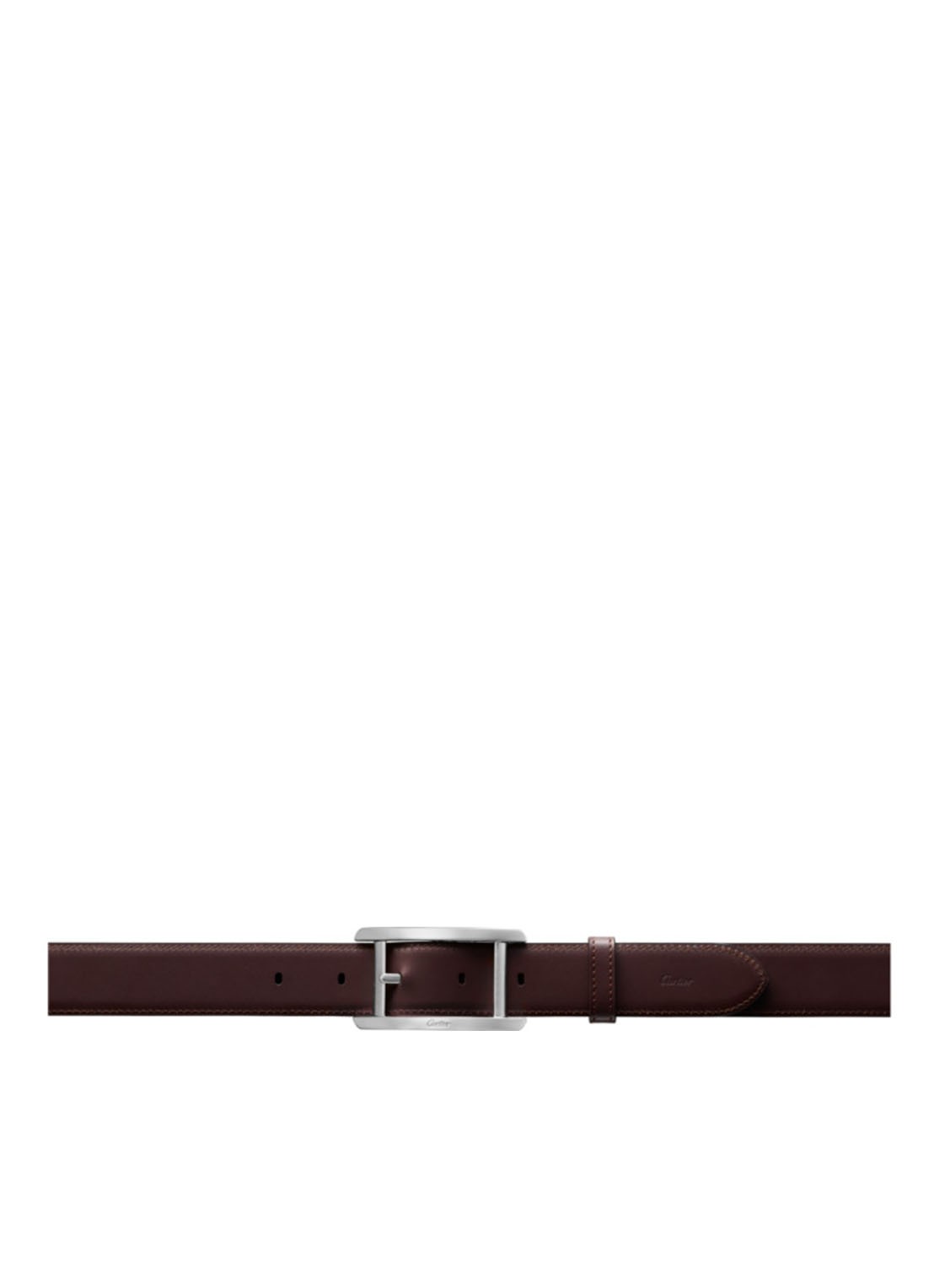 Cartier Tank de Cartier riem van leer L5000599 - voorkant 3 zwart