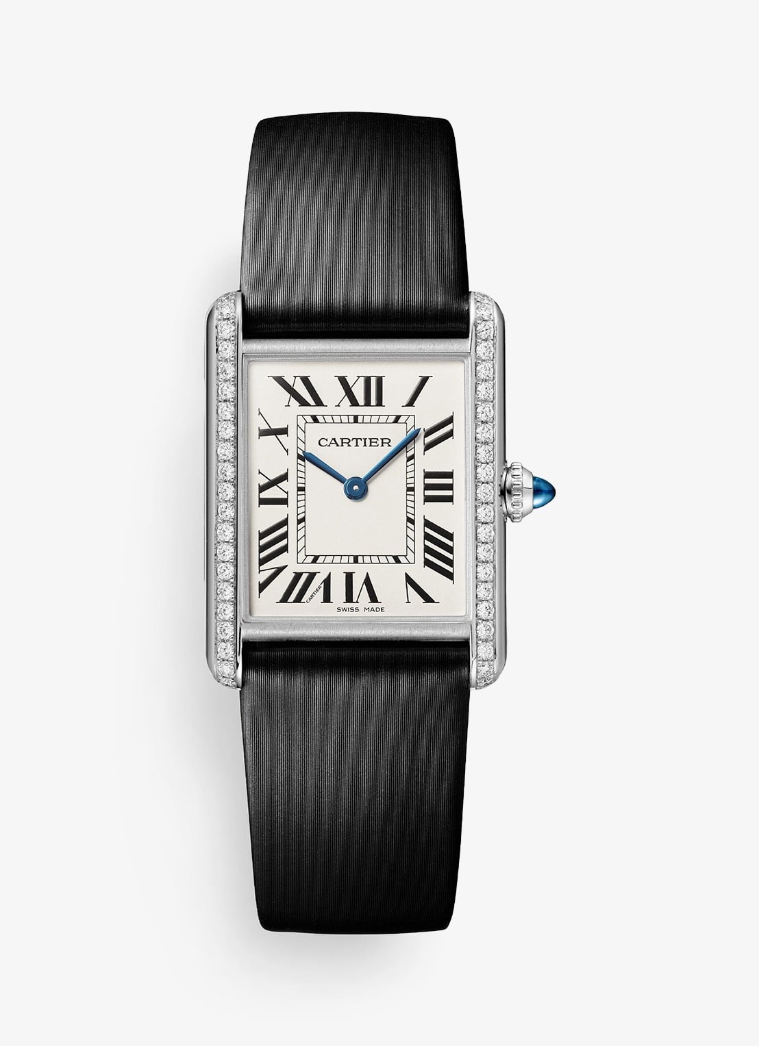 Cartier Tank Must de Cartier horloge CRW4TA0030 - voorkant 6 zilver