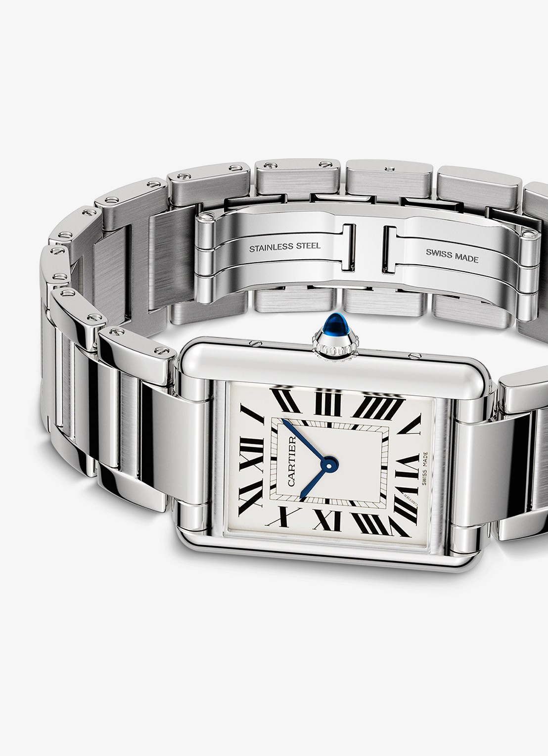 Cartier Tank Must de Cartier horloge CRWSTA0106 - detail 4 zilver