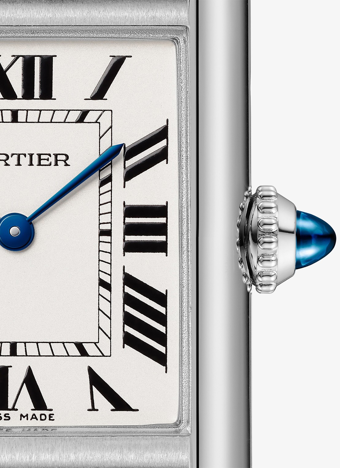 Cartier Tank Must de Cartier horloge CRWSTA0107 - achterkant 8 zilver