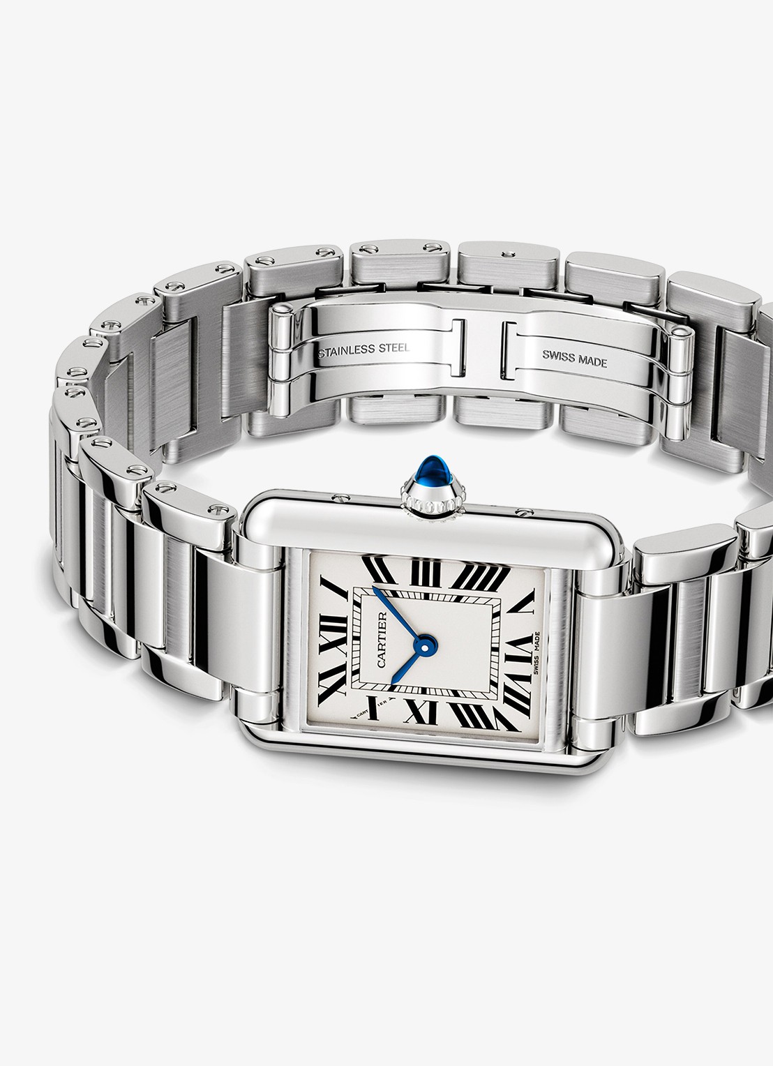 Cartier Tank Must de Cartier horloge CRWSTA0107 - detail 2 zilver