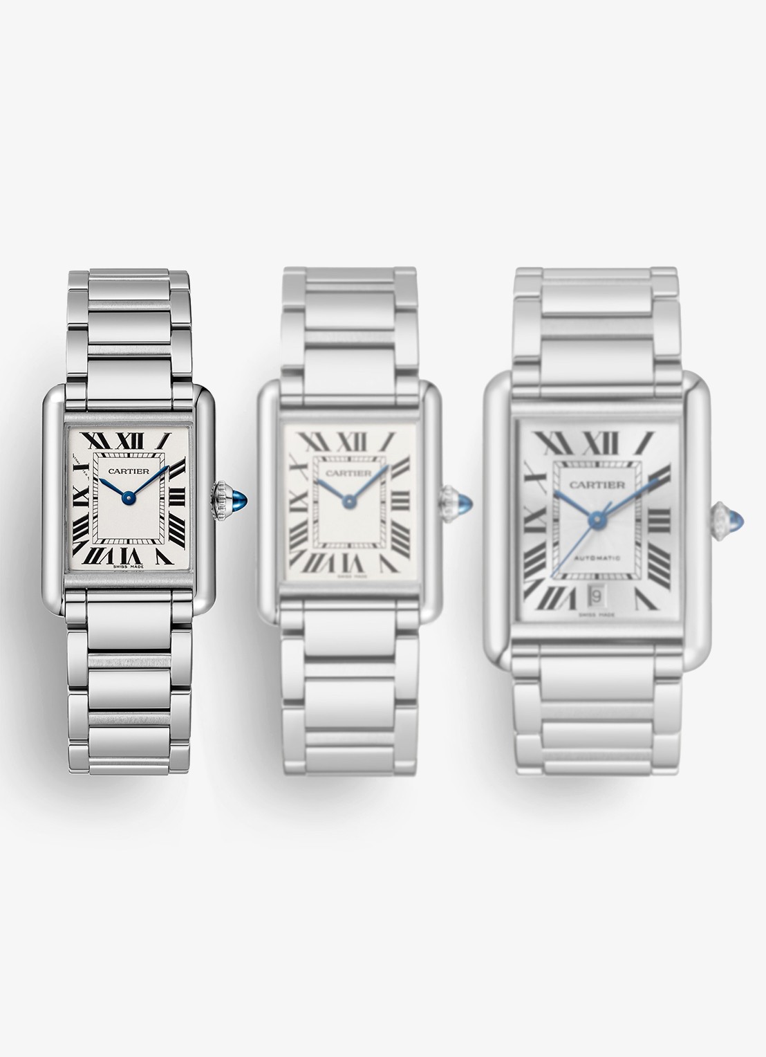 Cartier Tank Must de Cartier horloge CRWSTA0107 - detail 3 zilver