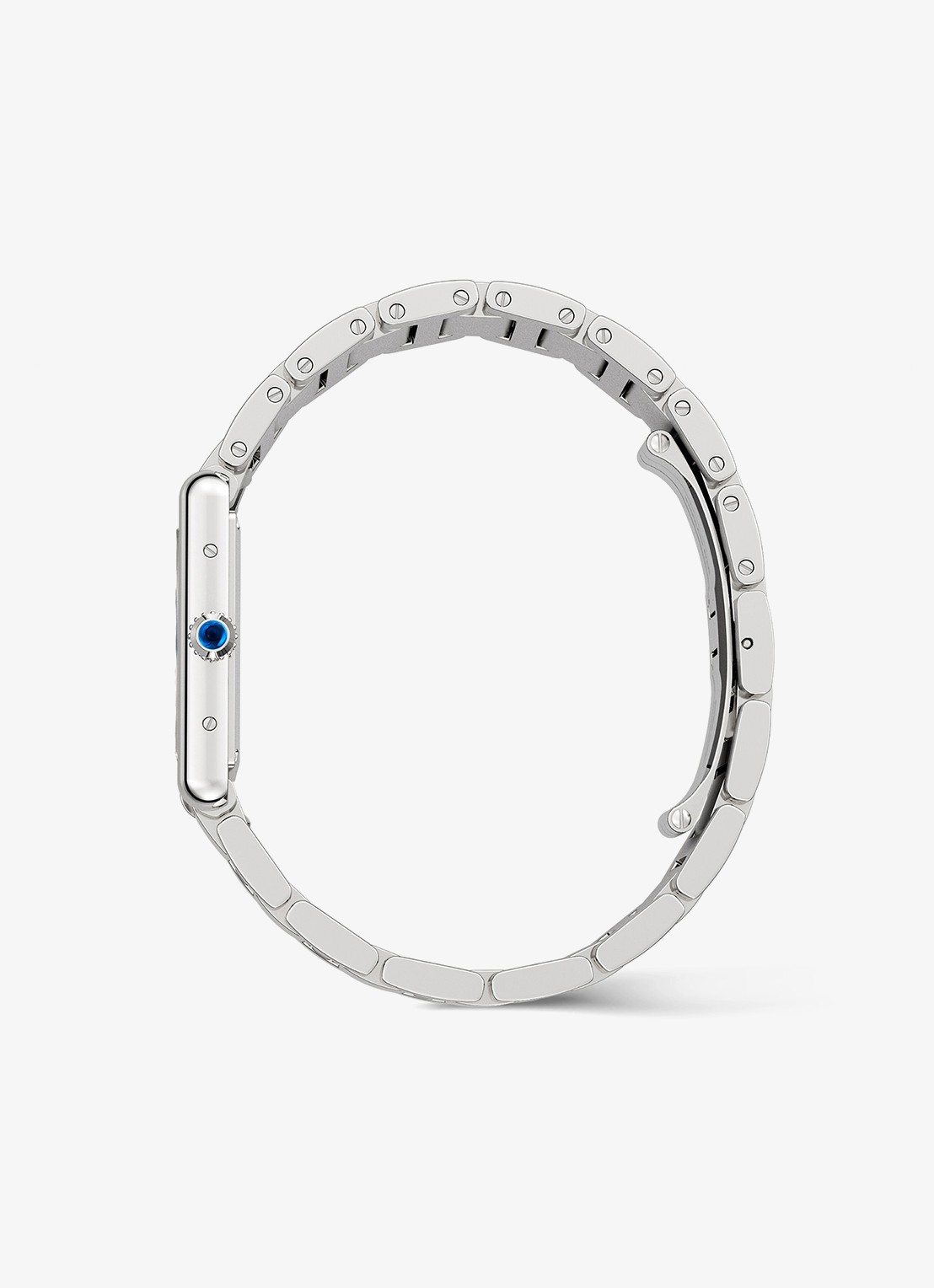 Cartier Tank Must de Cartier horloge, large model CRWSTA0106 - detail 5 zilver