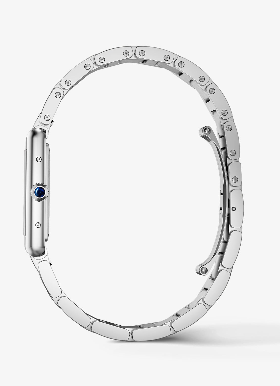 Cartier Tank must SolarBeat™ horloge CRWSTA0122 - achterkant 3 zilver
