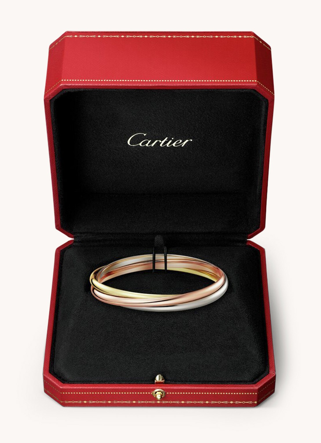Cartier Trinity armband classic van 18 karaat rosé-, geel-, en witgoud CRB6067800  - detail 4 multicolor