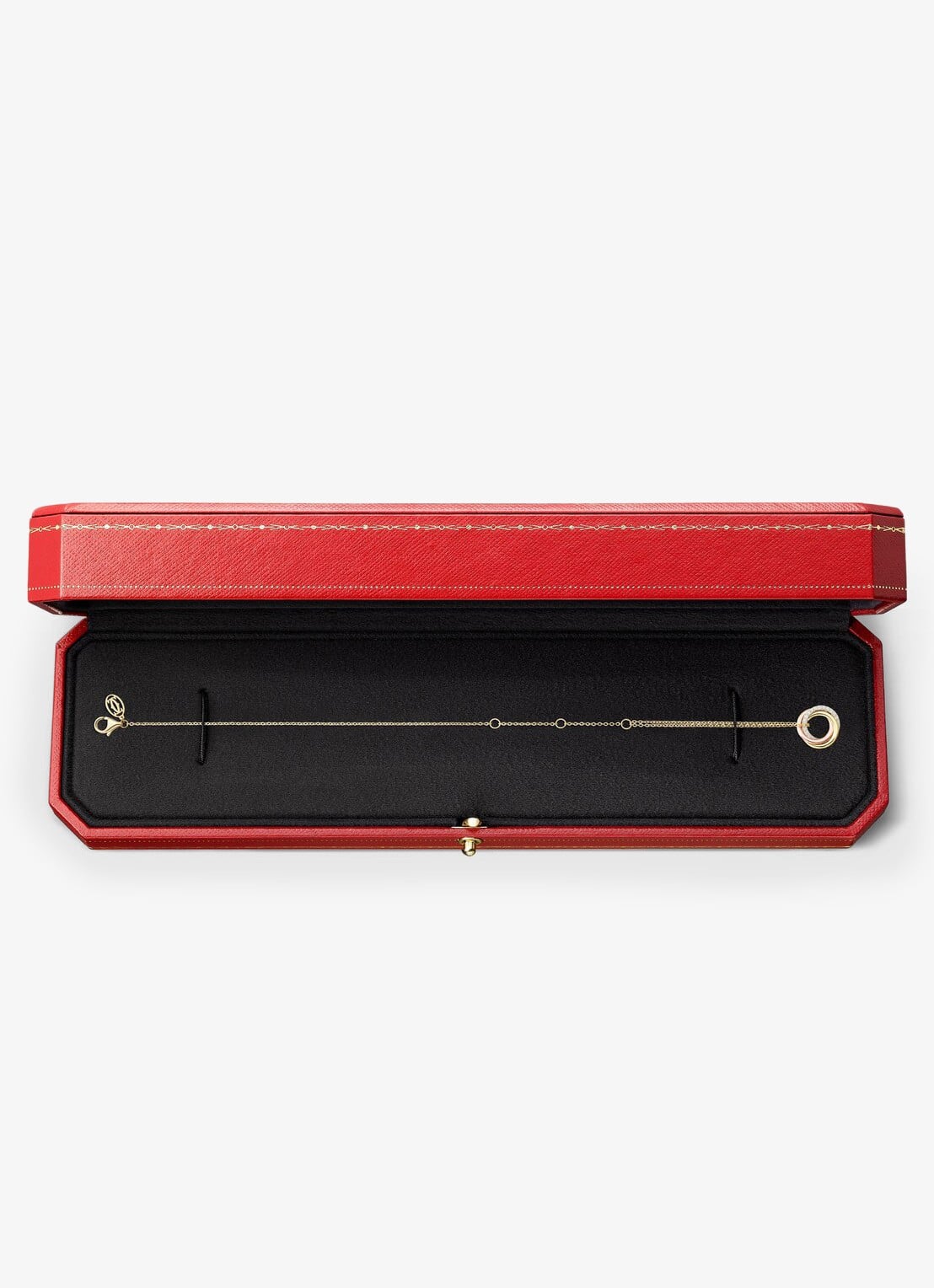 Cartier Trinity armband van 18 karaat rosé-, geel-, en witgoud met 25 diamanten CRB6069815 - detail 4 multicolor