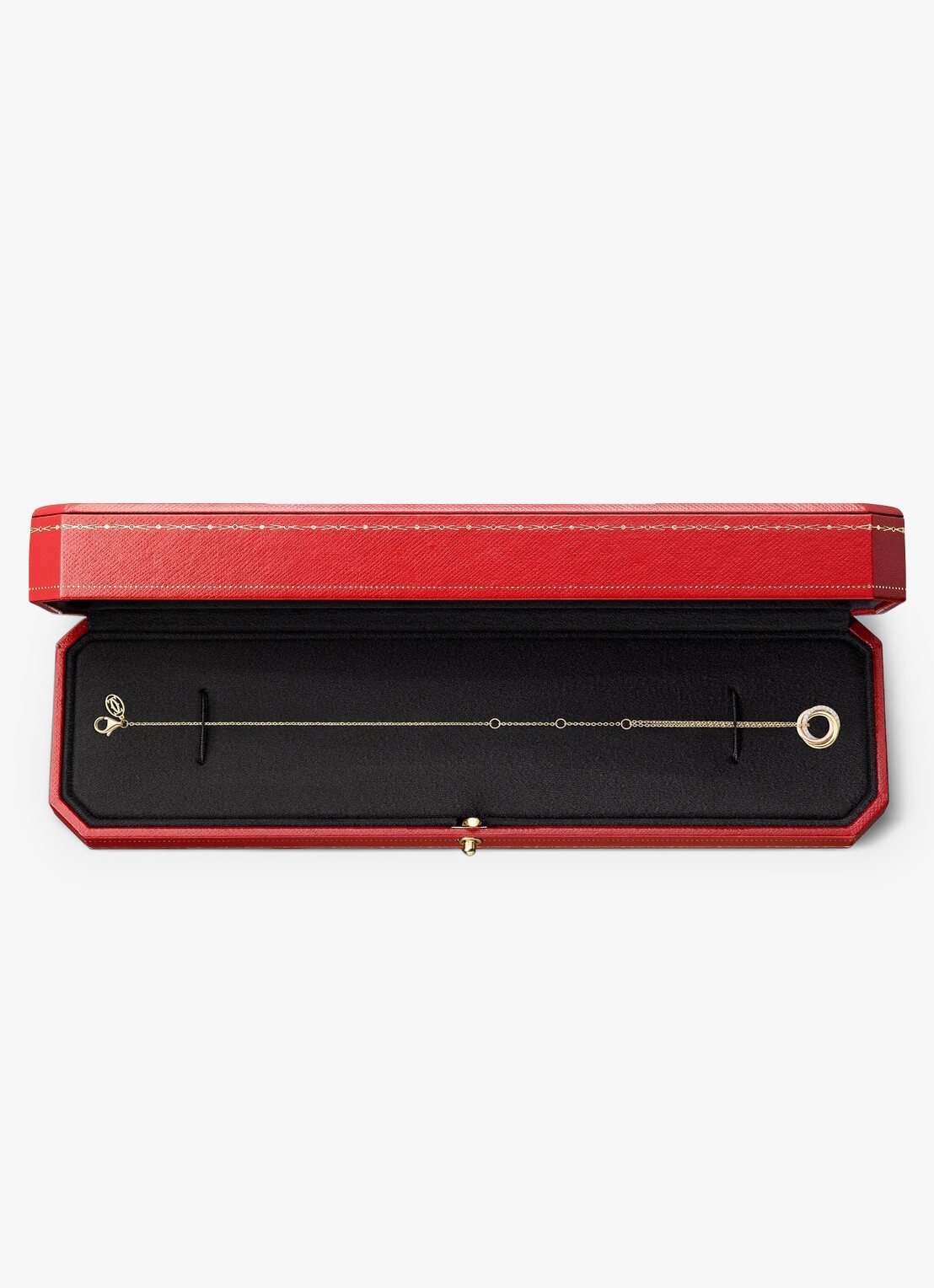 Cartier Trinity armband van 18 karaat rosé-, wit-, en geelgoud CRB60698 - detail 4 multicolor
