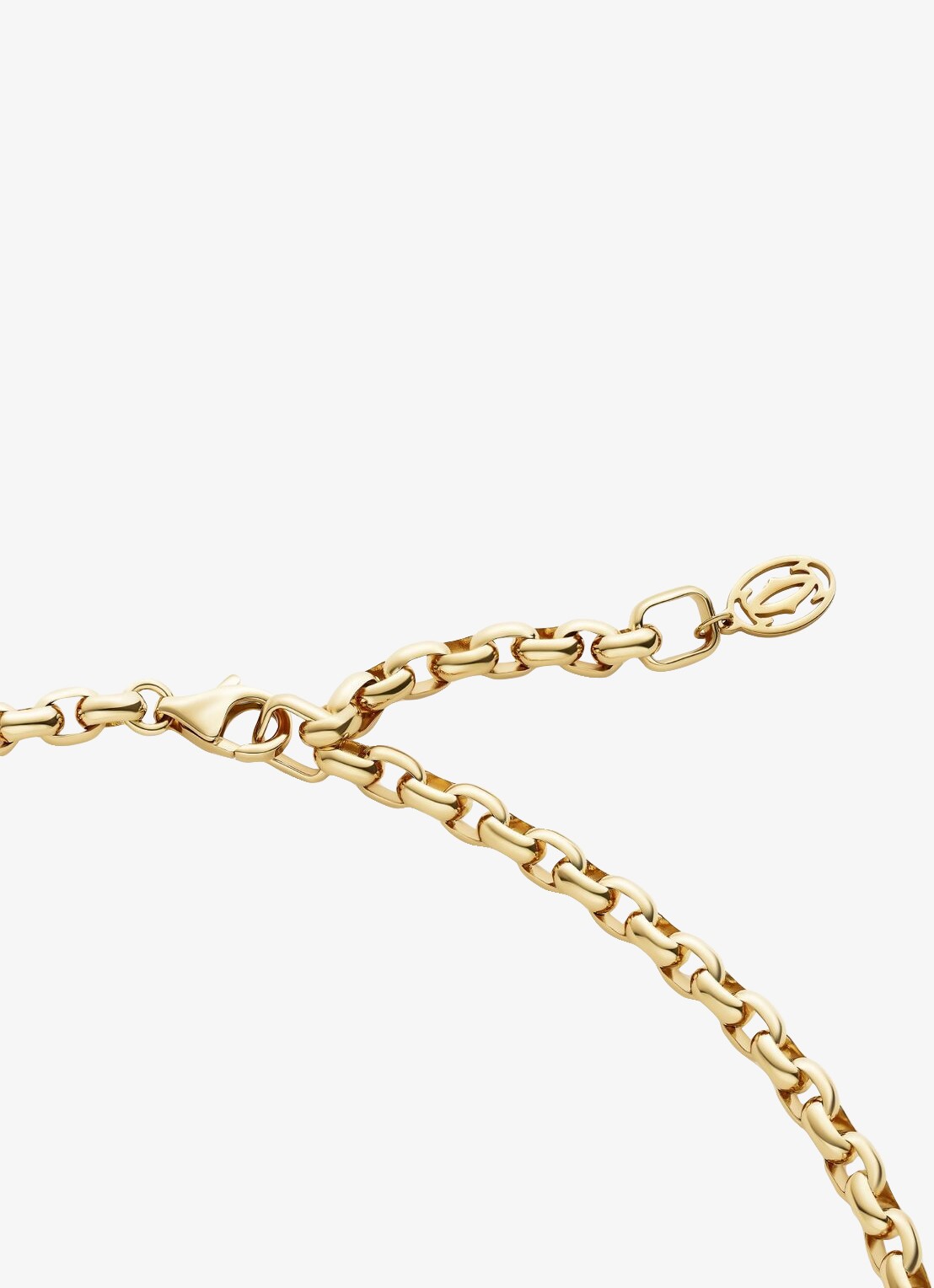 Cartier Trinity ketting van 18 karaat wit-, geel- en roségoud CRB722498 - detail 6 multicolor