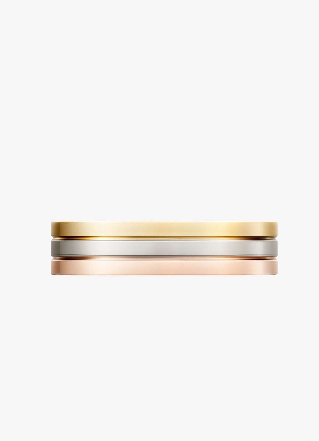 Cartier Vendome Louis Cartier trouwring van 18 karaat rosé-, wit-, en geelgoud CRB4052100 - detail 4 goud