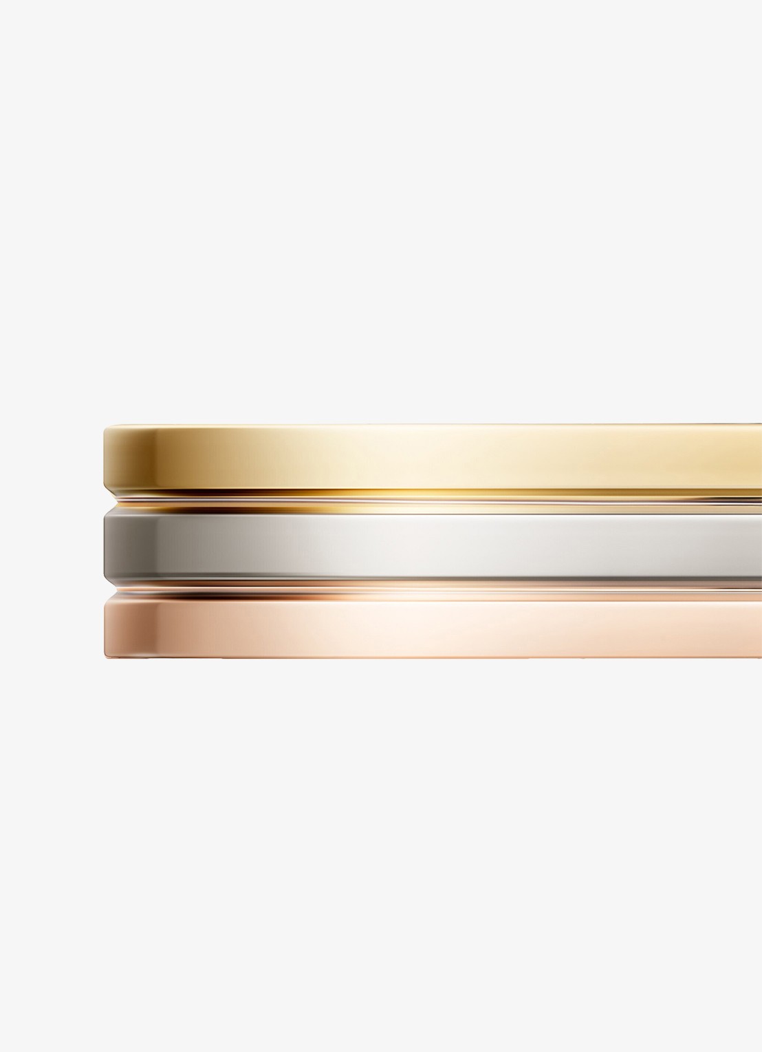 Cartier Vendome Louis Cartier trouwring van 18 karaat rosé-, wit-, en geelgoud CRB4052200 - detail 3 goud