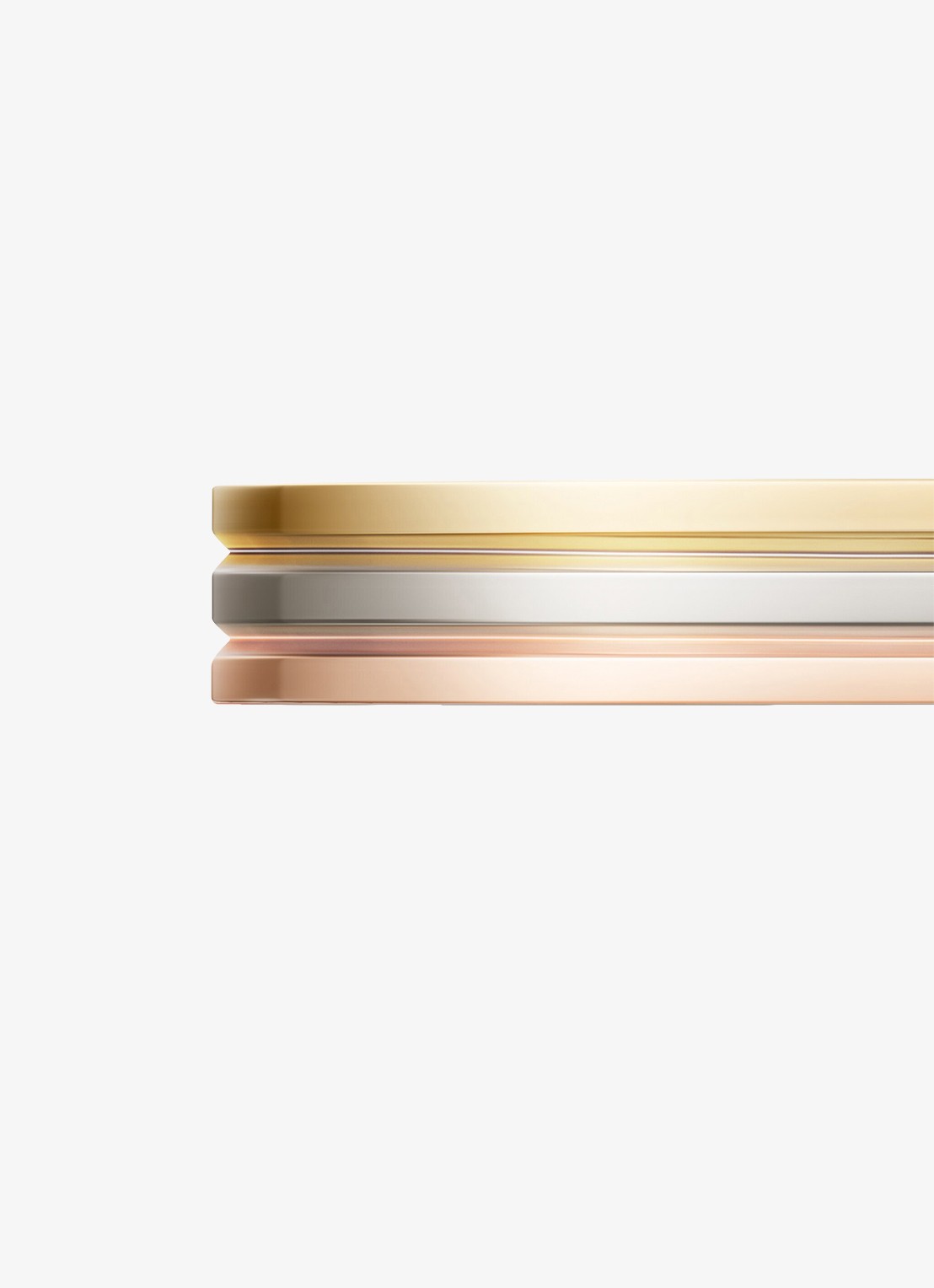 Cartier Vendome Louis Cartier trouwring van 18 karaat rosé-, wit-, en geelgoud CRB4209900 - detail 3 goud