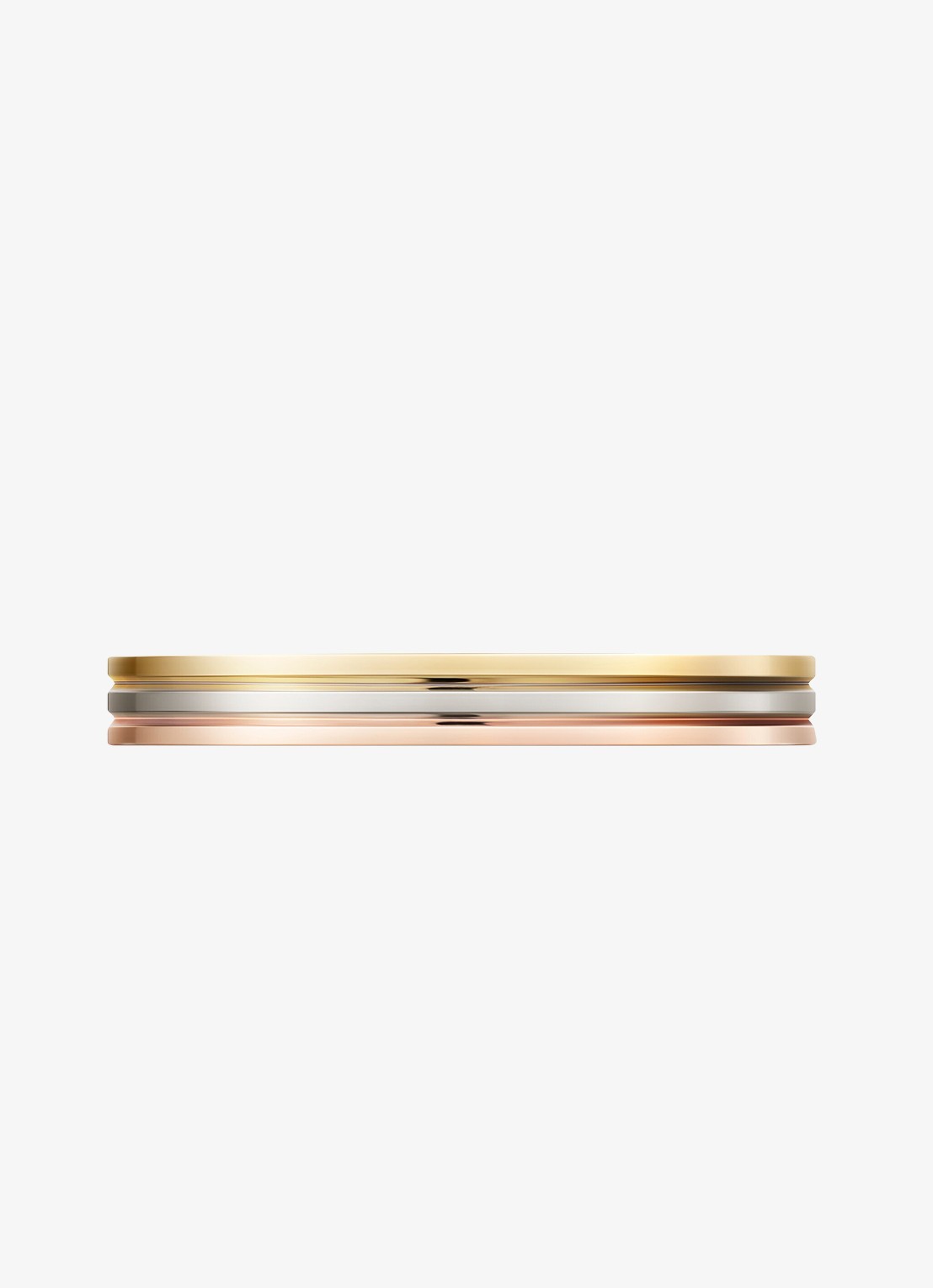 Cartier Vendome Louis Cartier trouwring van 18 karaat rosé-, wit-, en geelgoud CRB4209900 - detail 6 goud