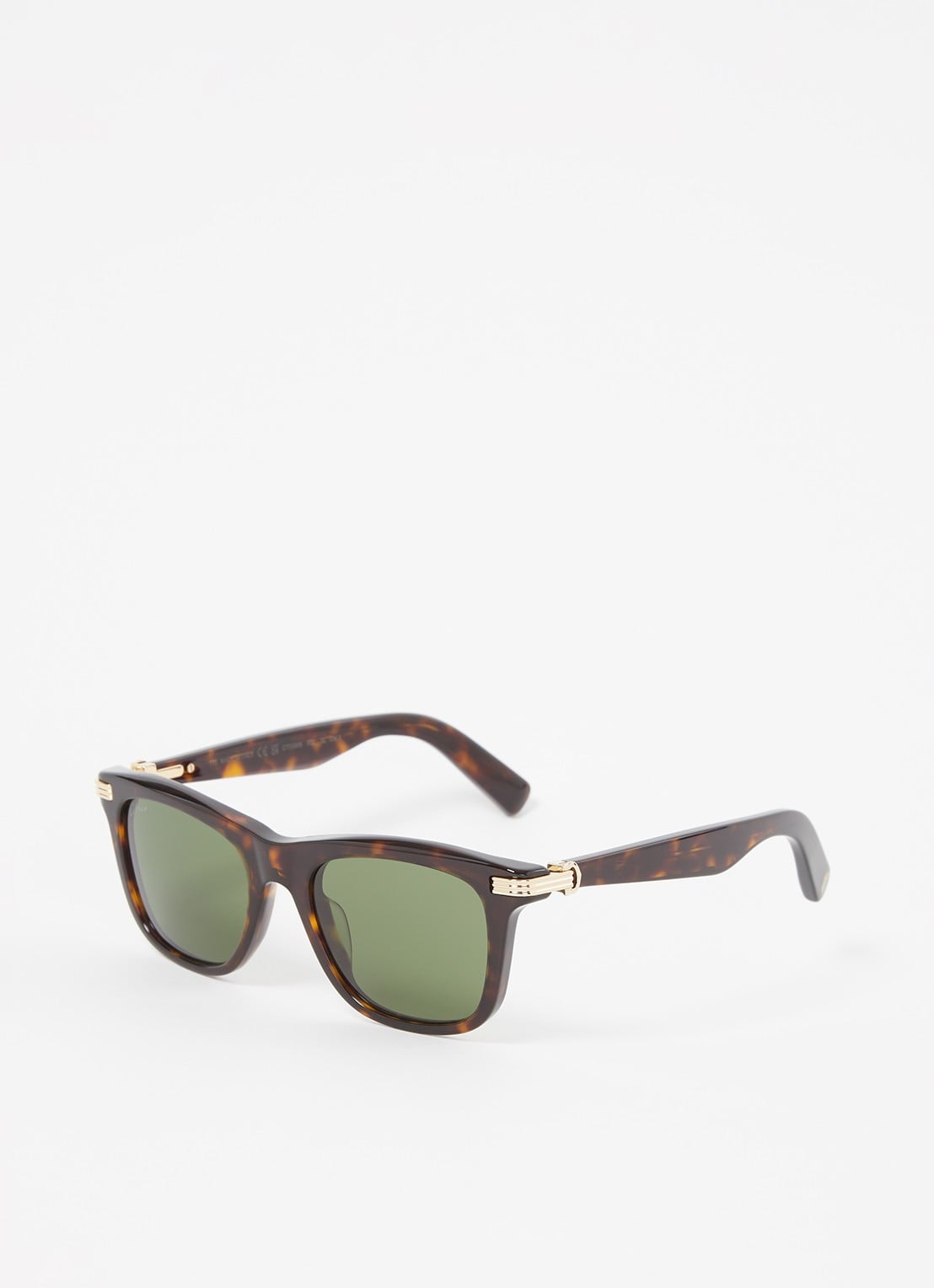 Cartier Wayfarer zonnebril CT0396S - voorkant donkerbruin