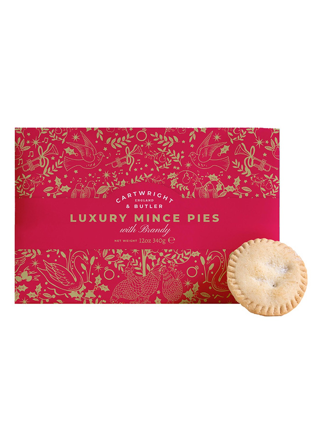 Cartwright & Butler Luxury Mince Pies 340 gram - voorkant undefined