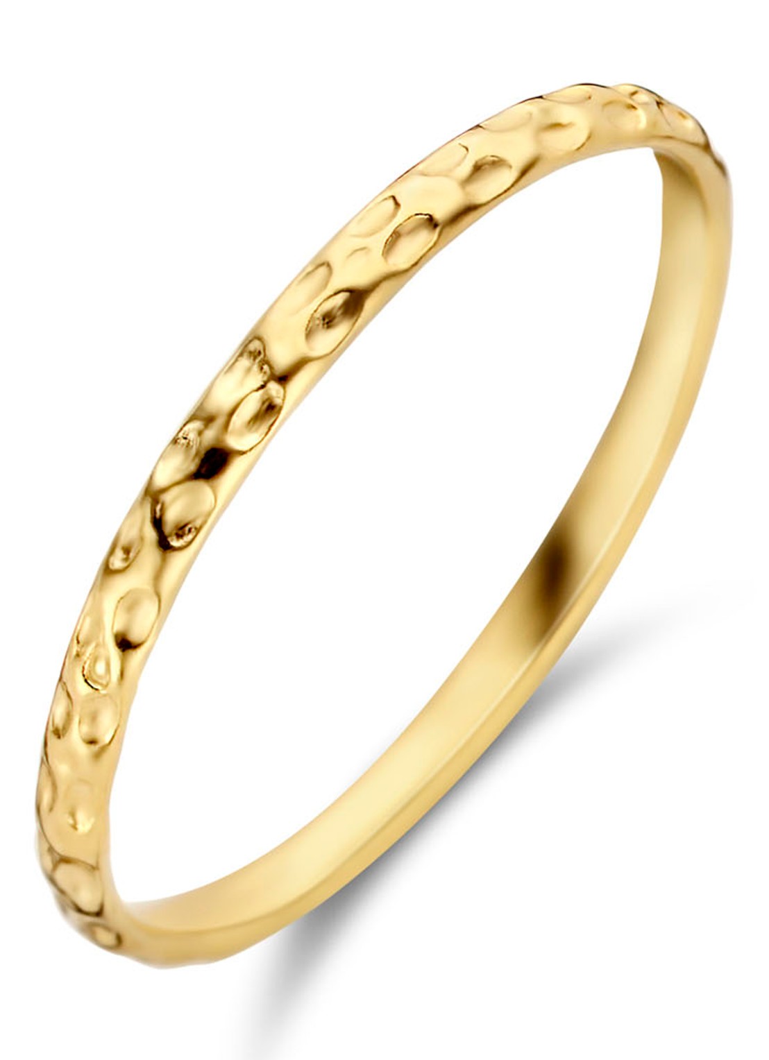 Casa Jewelry Bounce ring verguld 52 - voorkant goud
