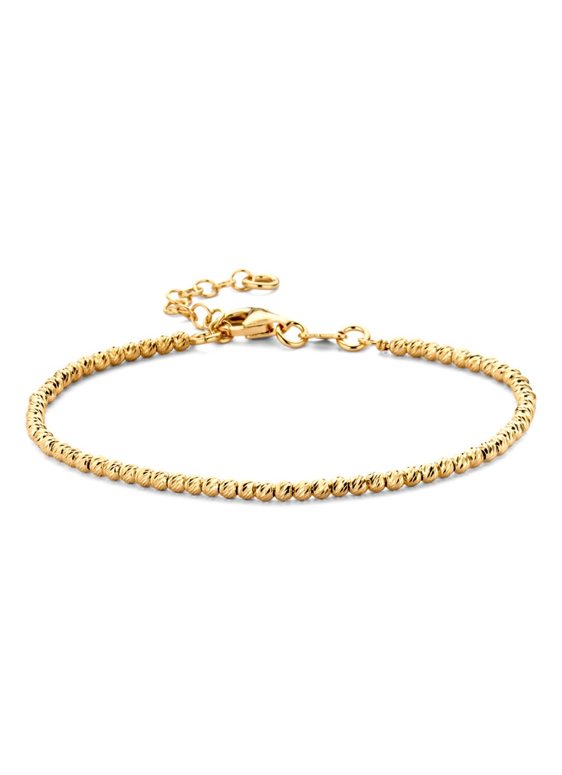 Casa Jewelry Bright armband verguld - voorkant zilver