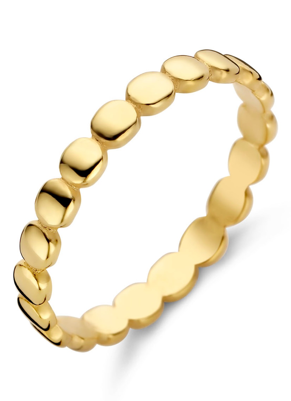 Casa Jewelry Bulb ring verguld 54 - voorkant goud