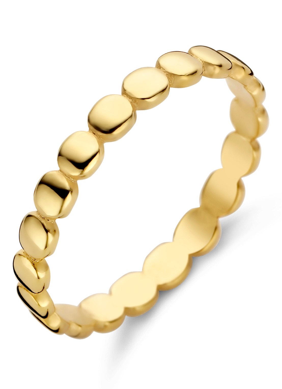 Casa Jewelry Bulb ring verguld - voorkant goud