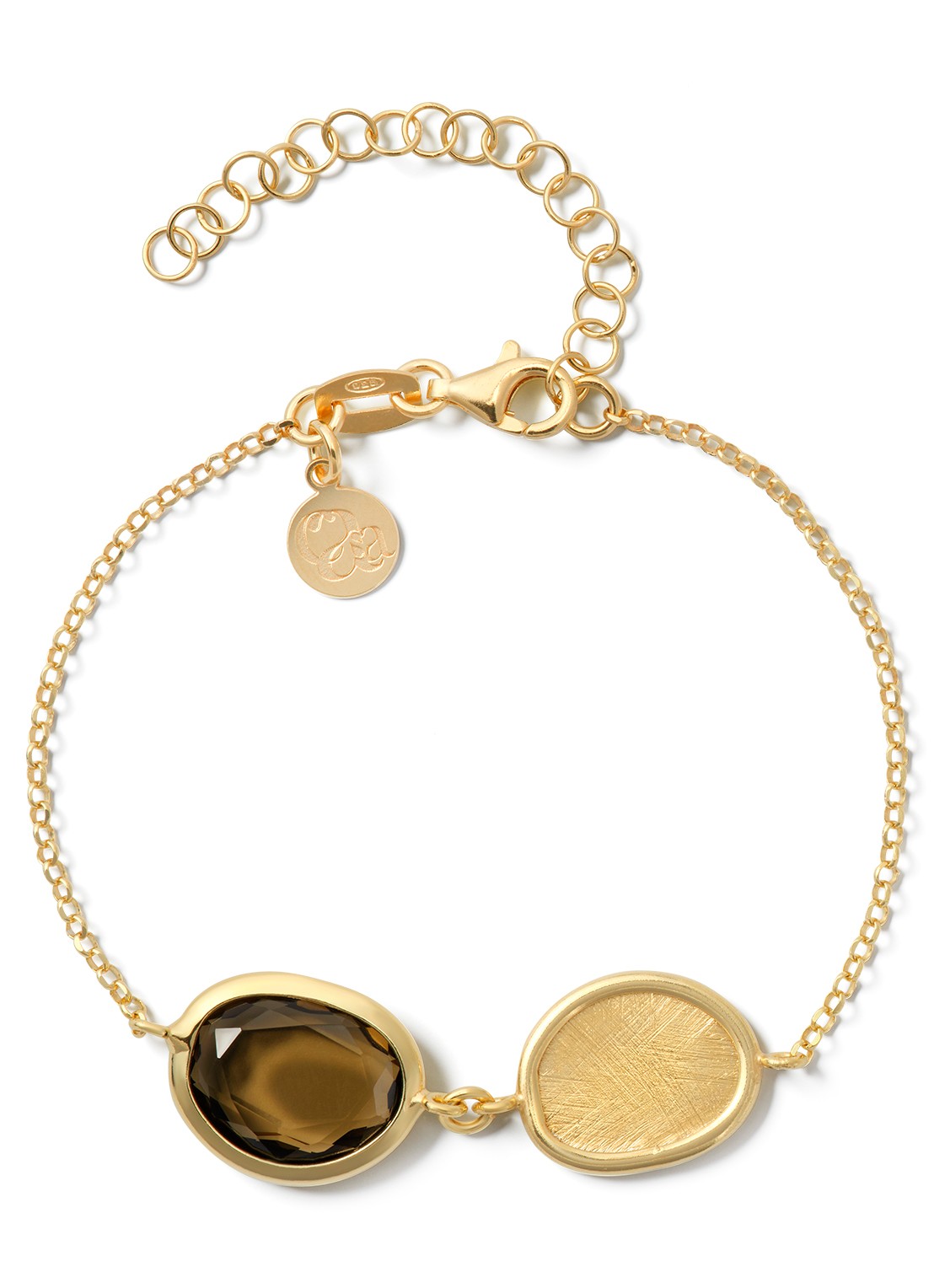 Casa Jewelry Colette armband verguld - voorkant goud