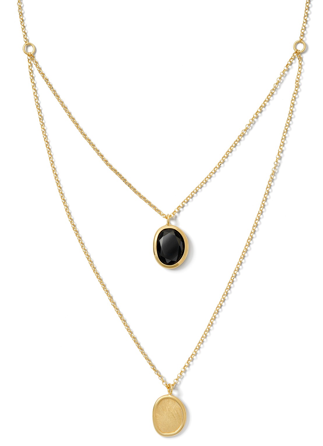 Casa Jewelry Colette ketting verguld  - voorkant goud