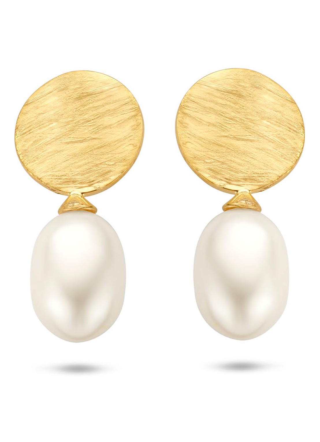 Casa Jewelry Diana oorstekers verguld • Goud • de Bijenkorf