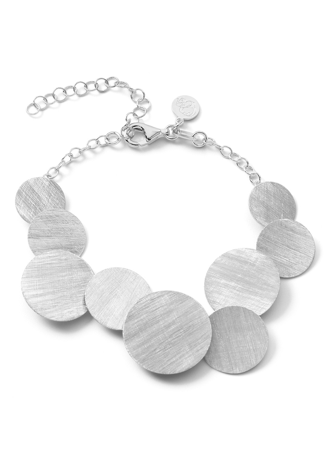 Casa Jewelry Luna armband van zilver - voorkant zilver