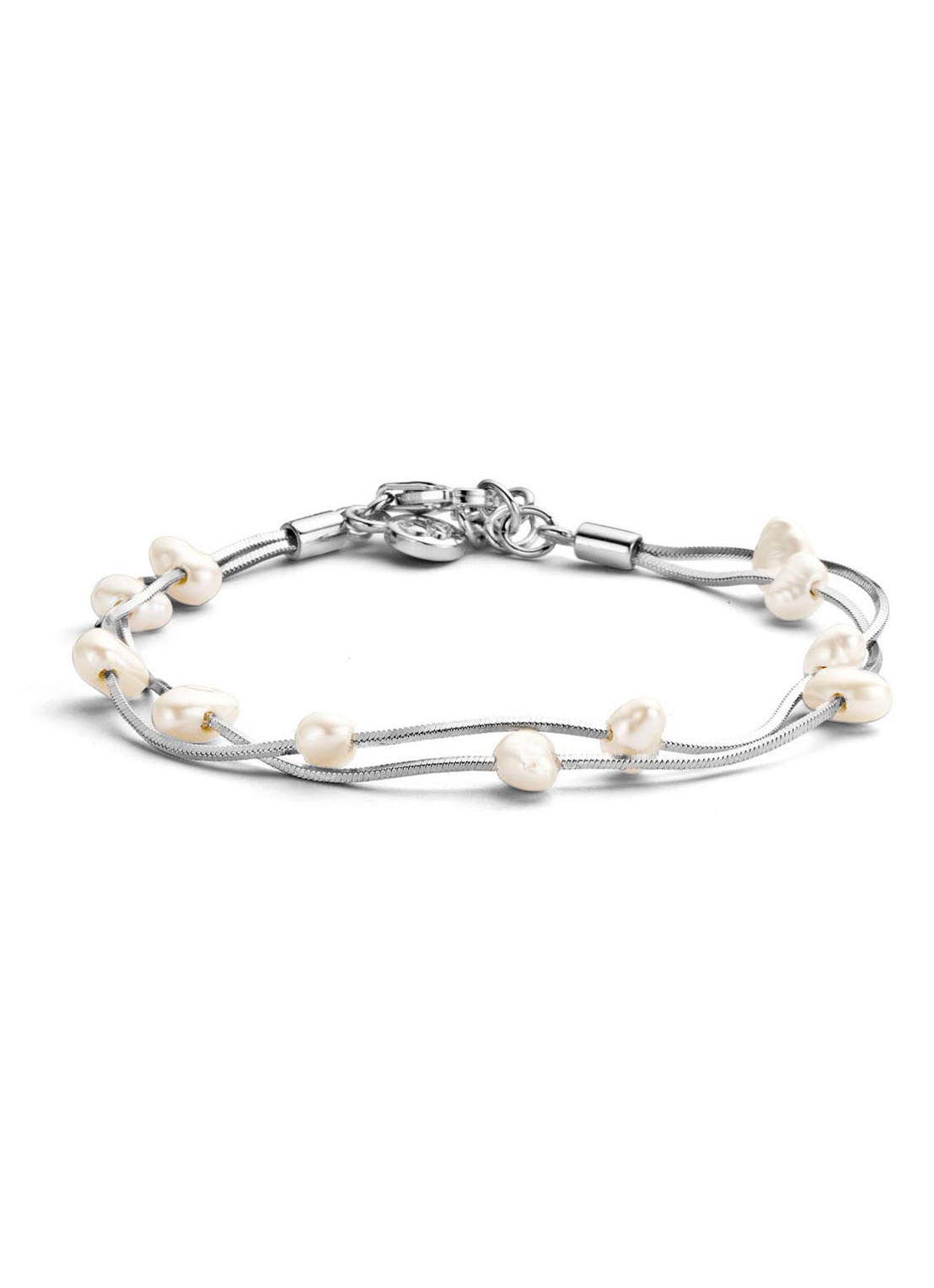 Casa Jewelry Tahiti armband van zilver - voorkant zilver