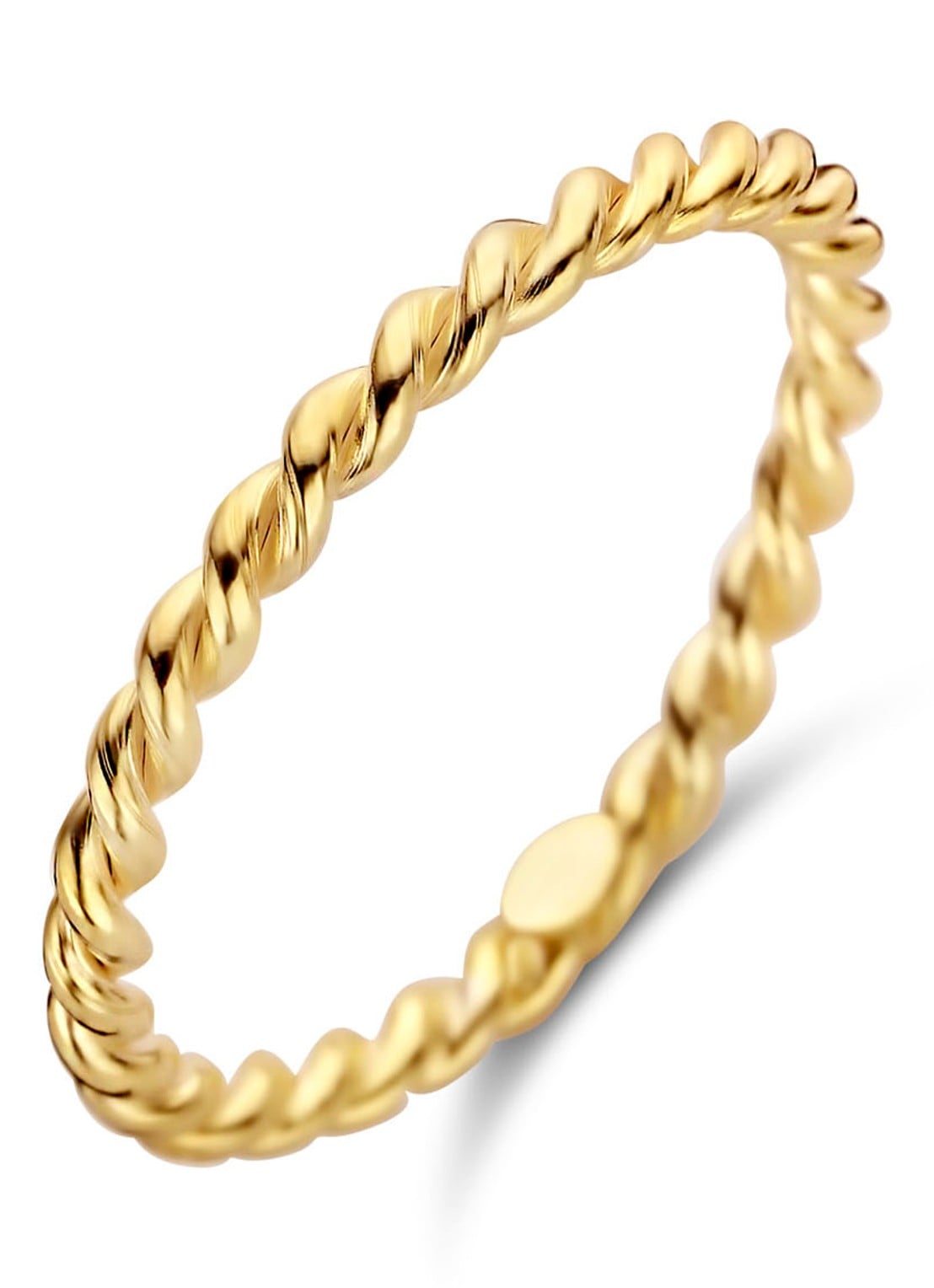 Casa Jewelry Wire ring verguld - voorkant goud