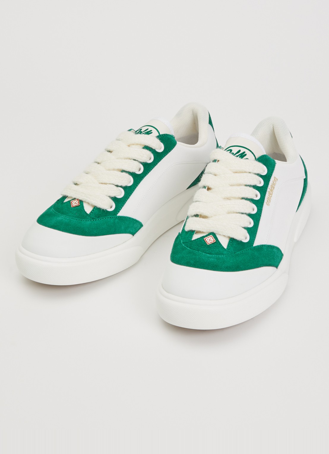 Casablanca Del Mar sneaker met details van suède - detail 2 wit