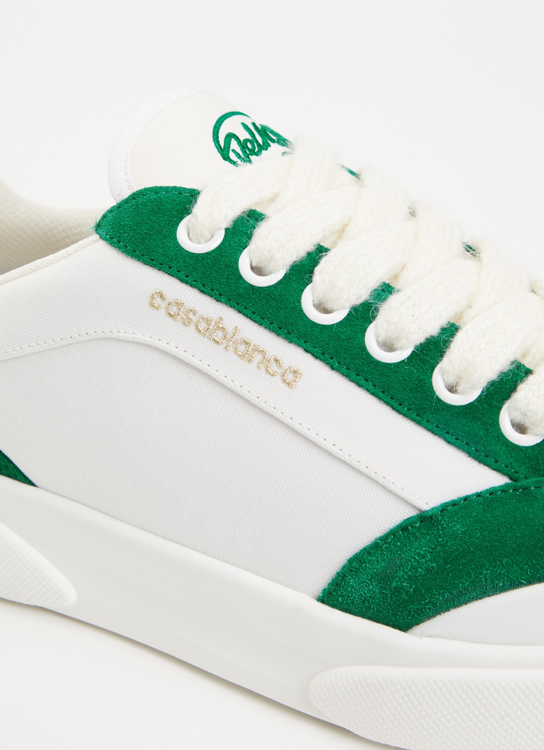 Casablanca Del Mar sneaker met details van suède - detail 5 wit