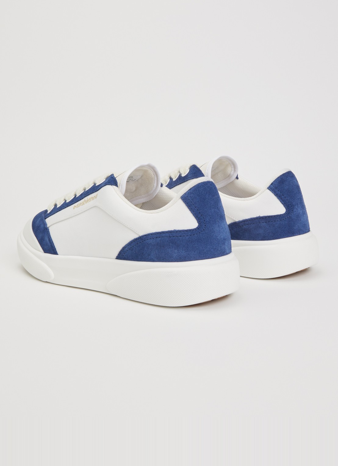 Casablanca Del Mar sneaker met details van suède - achterkant 6 wit