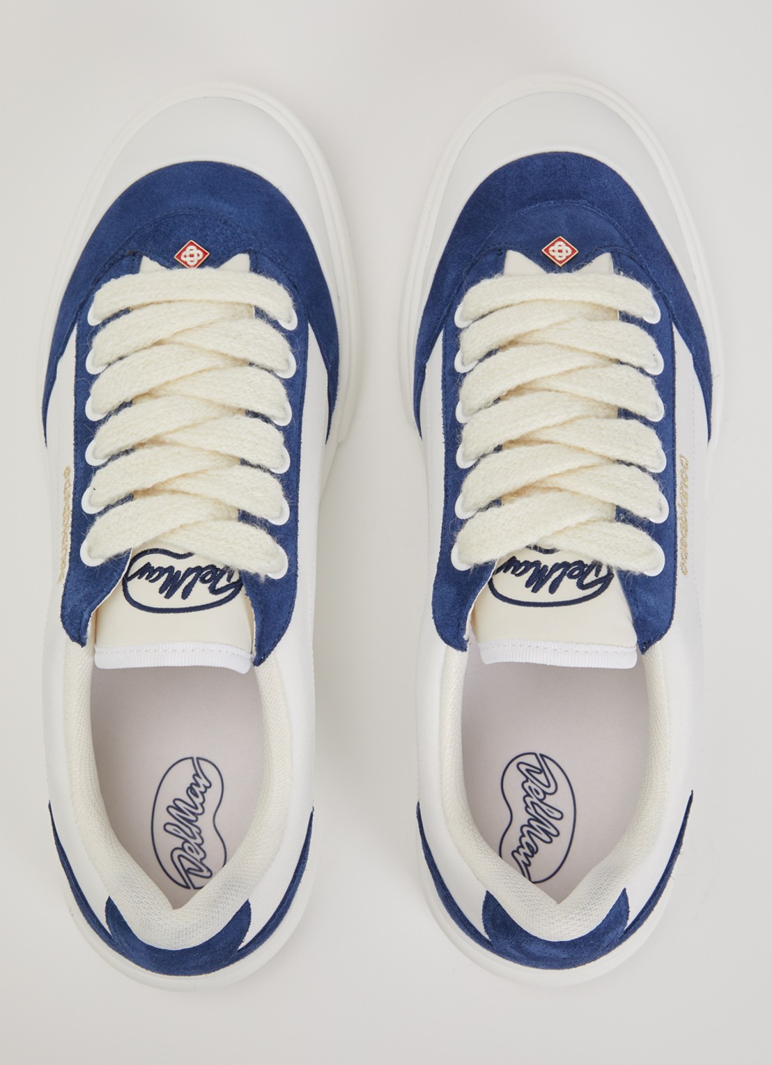 Casablanca Del Mar sneaker met details van suède - detail 3 wit