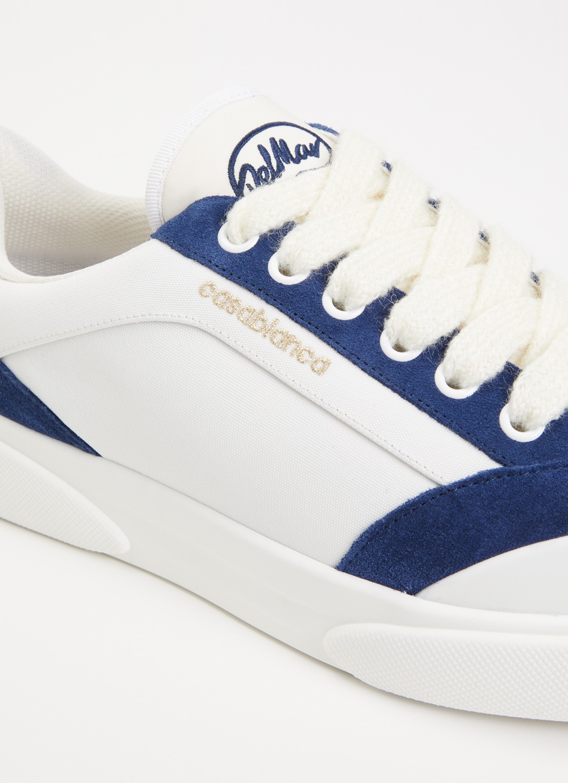 Casablanca Del Mar sneaker met details van suède - detail 5 wit