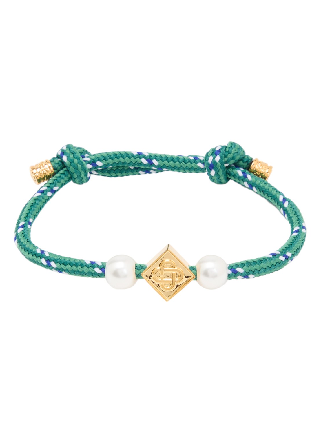 Casablanca Friendship armband - voorkant groen